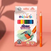 Packaging - Lápices de Colores  MAS+ARTE. Br, ing, Identit, Drawing, Artistic Drawing, and Packaging project by Rosa Elemil Martinez - 09.15.2019