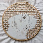 Flora. Embroider project by Patricia González - 10.21.2019