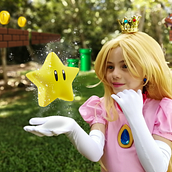 Princesa Peach. Design project by Iván Muñoz - 10.01.2019