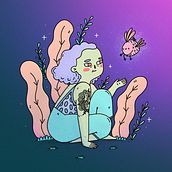 Little magic. Een project van Traditionele illustratie van Natalia Kalaska - 21.10.2019