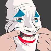 Tributo al JOKER. Digital Illustration project by Alessandro Olivas - 10.23.2019