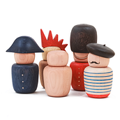 The Motleys: Una divertida mezcla cultural a través de objetos decorativos.. 3D Modeling, Art Direction, Br, ing, Identit, Character Design, Design, Design Management, Industrial Design, Logo Design, Naming, Product Design, Product Photograph, Stop Motion, To, and Design project by Bright Potato - 10.03.2019