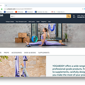 Creación Amazon Sales Page (YogaBody). Web Design project by ana vilar - 10.23.2019