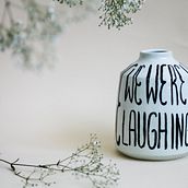 we were laughing loudly in a fire. Un proyecto de Diseño de producto de Lucila Rodarte Escobar - 24.10.2019