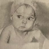 Mi Proyecto del curso: Retrato realista con lápiz de grafito. Pencil Drawing, Drawing, Portrait Drawing, Realistic Drawing, and Artistic Drawing project by Julisse Valeria Colón Piñero - 05.21.2021
