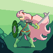 ROSIE Proyecto del curso: Introducción al diseño de personajes en pixel art. Video Games project by cosa_the_cat - 10.25.2019