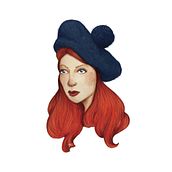 Mary Kate. Traditional illustration, and Digital Illustration project by BTATO - 10.15.2016