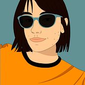 Retrato illustrator. Un proyecto de Diseño gráfico e Ilustración tradicional de Olga Fernández Pero - 28.10.2019