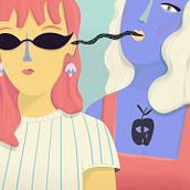Mi Proyecto del curso: Claves para crear un portafolio de ilustración profesional. Design, Ilustração digital e Ilustração tradicional projeto de Laura Medina Fernandez - 29.10.2019