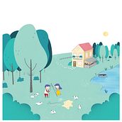 El Club. Traditional illustration, Digital Illustration, and Children's Illustration project by Amún Naíme Cerón Alé - 02.24.2019
