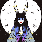 L i l i t h . Traditional illustration, and Digital Illustration project by niña silla - 10.31.2019