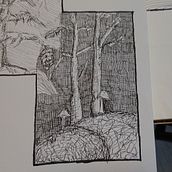 pen and ink - ideas - fantasies Ein Projekt aus dem Bereich Artistische Zeichnung von Artemisia Roberta Campani - 31.10.2019