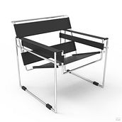 SILLA WASSILY. 3D, 3D Design, and 3D Modeling project by Miriam Bello - 07.13.2018