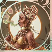 Brujas. Traditional illustration, and Digital Illustration project by Sebastián Rubiano - 11.02.2019