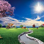 Projeto Final Fazenda Dia e Noite. Een project van Animatie van Gildemar Angelo Cerquetani - 02.11.2019