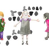 Illustration personnages. Children's Illustration project by Camille Lavoie - 11.04.2019