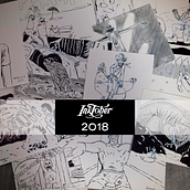 Inktober 2018. Comic, Drawing, Artistic Drawing, and Traditional illustration project by Javier García-Conde Maestre - 11.04.2019