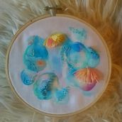 Burbujas y corales. Arts, and Crafts project by paz.molina.f - 11.04.2019