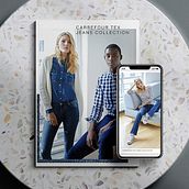 Carrefour Jeans Collection. Art Direction, and Graphic Design project by Rodrigo Merchán - 11.05.2018
