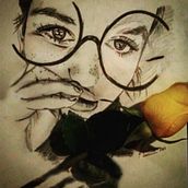 Espinas. Un proyecto de Dibujo, Dibujo a lápiz, Dibujo artístico y Dibujo de Retrato de Jennifer M Velazco - 10.01.2018
