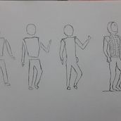 Primer dibujo con el curso de Jean Fraisse Ein Projekt aus dem Bereich Design von Figuren von Luis Coaquira - 06.11.2019