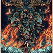 Mi Proyecto del curso: Ilustración vectorial: más volumen y rock and roll. Digital Illustration, and Vector Illustration project by Mike AlCorts - 11.07.2019
