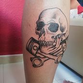Mi Proyecto del curso: Tatuaje para principiantes. Tattoo Design, and Traditional illustration project by Virginia Socas - 11.09.2019