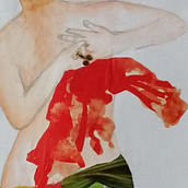 Iustração venus de milo, colagem e aguarela A3. Collage, Traditional illustration, and Watercolor Painting project by Filipa Correia - 11.10.2019