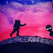 Meu projeto do curso: Técnicas modernas de aquarela. Instagram project by vivi_andepp - 11.11.2019