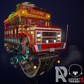 Chiva. Projekt z dziedziny 3D,  Projektowanie 3D,  Modelowanie 3D, Gr i komputerowe użytkownika Andres Rendón - 20.05.2020