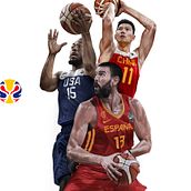Mundial de Basketball China 2019. Traditional illustration, Digital Illustration, and Advertising project by Adolfo Correa - 08.01.2019