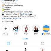 Empresa de diseño especializada en stickers físicos.. Een project van Ontwerp van personages van Bautista Galindo - 13.11.2019
