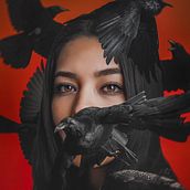Birds. Projekt z dziedziny Fotografia, Fotografia art, st, czna, Fotografia portretowa, Fotografia c, frowa i Retuszowanie fotografii użytkownika Pam Pam - 14.11.2019