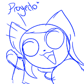 Mi Proyecto del curso: Ilustración original de tu puño y tableta, espero que les guste qwq. Artistic Drawing project by Emily Bonilla Calvo - 11.16.2019