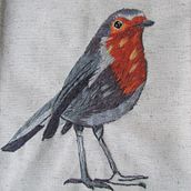Meu projeto do curso: Pintar com linha: técnicas de ilustração têxtil. Embroider project by Angélica Daiello - 11.16.2019