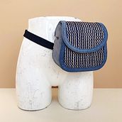Mi Proyecto del curso: Colección de bolsos de mi marca byAnaNeri realizados con henequén y jean reciclado.. Design de moda projeto de byananeri - 17.11.2019