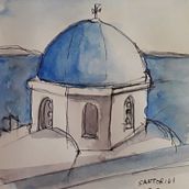  Bocetos rápidos a acuarela. Un progetto di Pittura ad acquerello e Bozzetti di Myriam Wagner Martínez - 17.11.2019