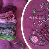 Mi Proyecto del curso: Teoría del color para proyectos textiles. Un proyecto de Artesanía, Bordado y Creatividad de Pilar Castillo Muñoz - 17.11.2019