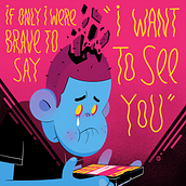 CRUSH ON YOU. Traditional illustration project by Jordi Villaverde - 11.18.2019