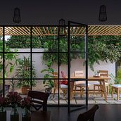 Interior exterior garden house. Digital Architecture project by Marcelo pepice - 11.18.2019