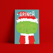Little Grinch. Digital Illustration project by niña silla - 11.19.2019