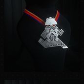 Medallas Maratón y Medio Maratón CDMX. 3D, 3D Design, and 3D Modeling project by Oscar Fernando De Jesús Ríos - 11.19.2019
