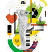 Mi Proyecto del curso: Collage digital para medios editoriales. Collage project by Jorge Santa - 02.16.2020