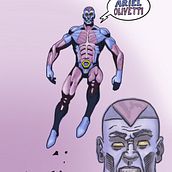 Mi Proyecto del curso: Ilustración para cómics: anatomía de un superhéroe. Comic project by Christian Grammático - 11.20.2019