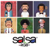 Salsa geométrica minimalista. Concept Art project by Alejandro Arcas - 11.20.2019