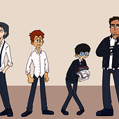 Mi Proyecto del curso: Introducción al diseño de personajes para animación y videojuegos. Comic, Concept Art, Digital Drawing, Character Design, and Digital Illustration project by Zurisadday Fajardo - 03.18.2021