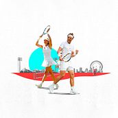 Wimbledon Ein Projekt aus dem Bereich Animation, 2-D-Animation und Motion Graphics von Clint is good - 21.11.2019