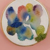 Mi Proyecto del curso: Técnicas básicas de bordado y acuarela . Arte și meșteșuguri de susette_durazo - 11.22.2019