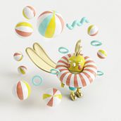 summer bird Ein Projekt aus dem Bereich 3-D-Design von Daiana Patricia Villalva - 23.11.2019