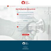 Mi Proyecto del curso: UX: Sistema de gestión de cita previa.. Web Development project by Barbitania - 11.23.2019